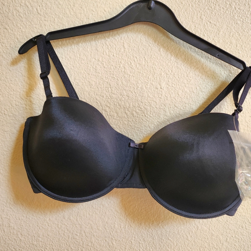 40D Classic Black Strapless Women's Bra